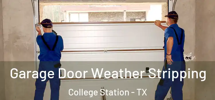  Garage Door Weather Stripping College Station - TX