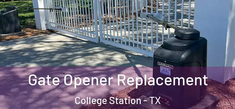 Gate Opener Replacement College Station - TX