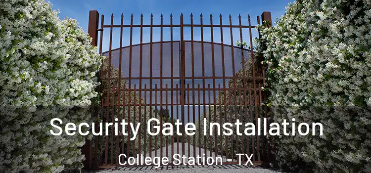 Security Gate Installation College Station - TX